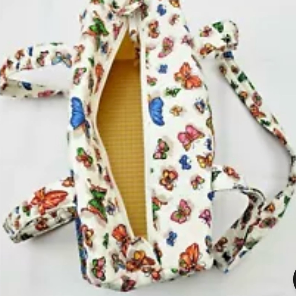 Floral Butterfly Print Women's Bag - Picture 3 of 9